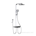 Exposed shower set 2022 Guangdong Kaiping Automatic Smart Digital Display New Design Piano Shower Set for Bathroom Manufactory
